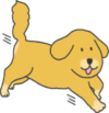 元気な愛犬